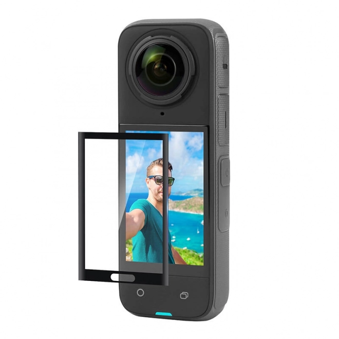 Ochronne hartowane szkło PULUZ dla kamery Insta360 X4