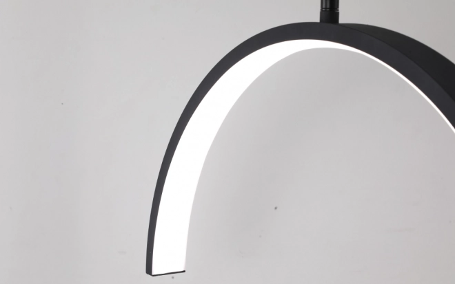 Kosmetyczna lampa do przedłużania rzęs Moon Lash - czarna