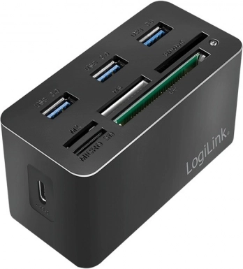 Mini stacja dokująca USB‑C 8 w 1 czarna