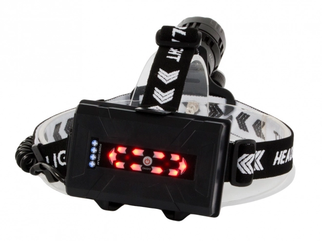 Profesjonalna latarka czołowa Bailong z LED CREE XHP160 i funkcją powerbanku