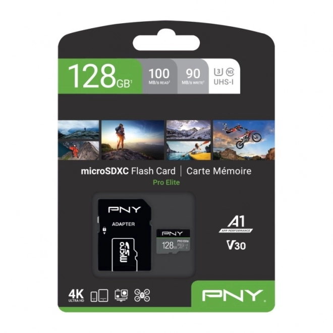 128GB pamięć MicroSDXC P-SDU128V31100PRO-GE