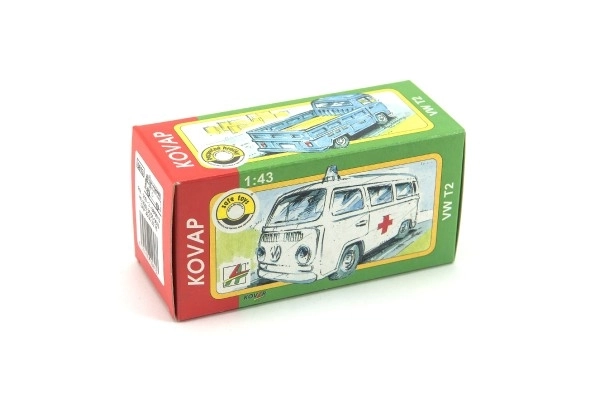 Kovap retro karetka VW 1:43