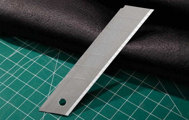 Nóż 25 mm 10 szt. głowica nożowa Deli Tools EDL-DP05 (srebrna)