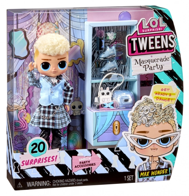 Tweens L.O.L. Surprise! Bal kostiumowy lalka Max Wonder