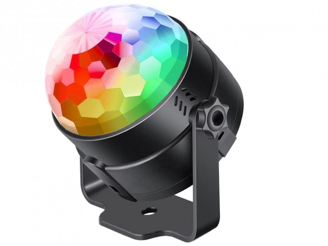 Kula dyskotekowa LED reflektor projektor RGB