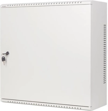 Niskoprofilowa szafa rack 19" naścienna 6U + 3U, 540 × 200 mm, szara