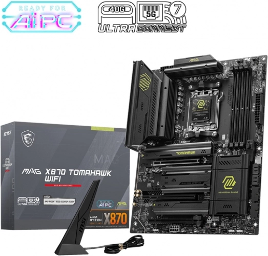 MSI MAG X870 Tomahawk WiFi – płyta główna ATX dla AMD AM5 z DDR5
