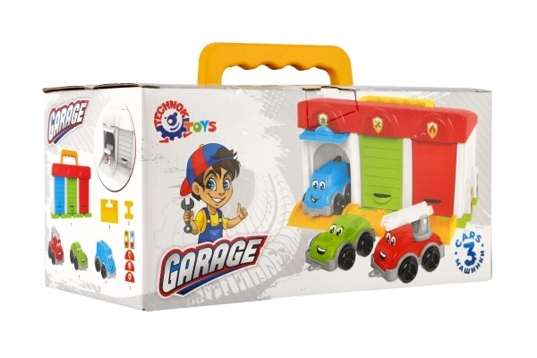 Garaż z autami i akcesoriami Technok Toys