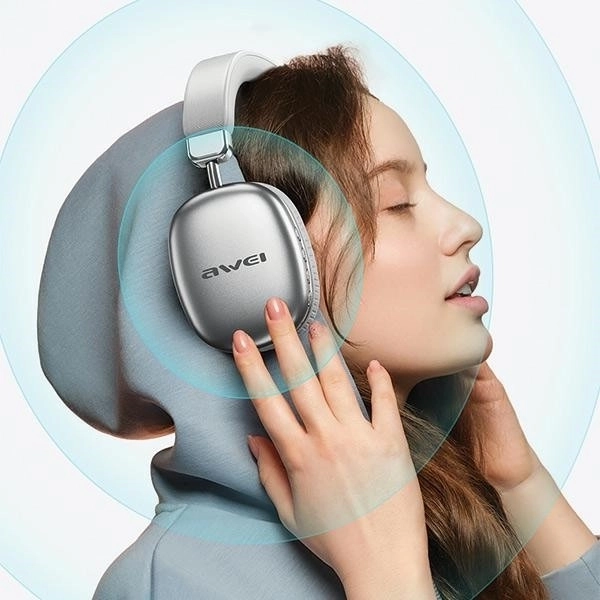 Słuchawki Bluetooth AT7 do uszu czarne