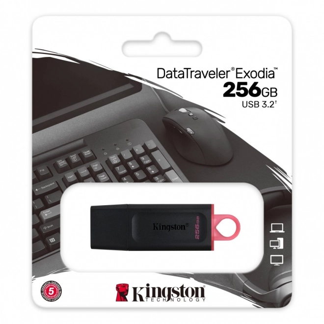 USB flash dysk DataTraveler Exodia 256GB USB 3.2 Gen 1