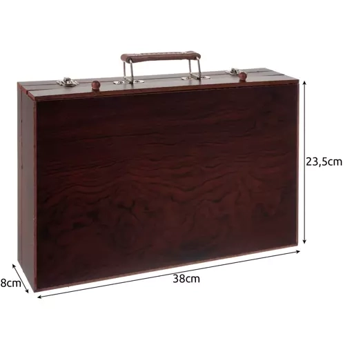 Zestaw malarski w walizce - 128 sztuk Maaleo 21644