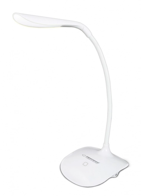 Biała lampa stołowa Acrux LED