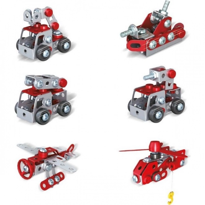 Zestaw Mały mechanik - pojazdy strażackie – Samolot