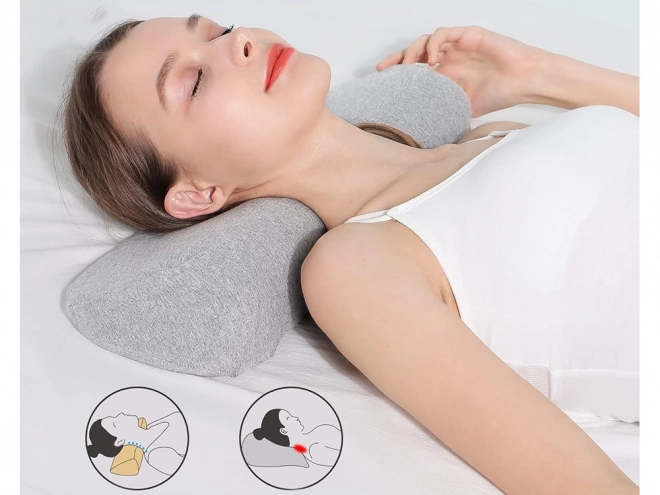 Ortopedyczna ergonomiczna poduszka z pianki pamięciowej