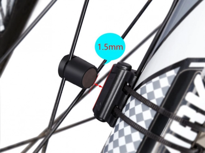 Wodoodporny licznik rowerowy z wyświetlaczem LCD