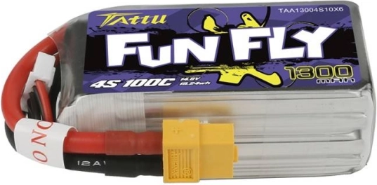 Bateria do quadkoptera Tattu Fun Fly 1300mAh 4S 100C