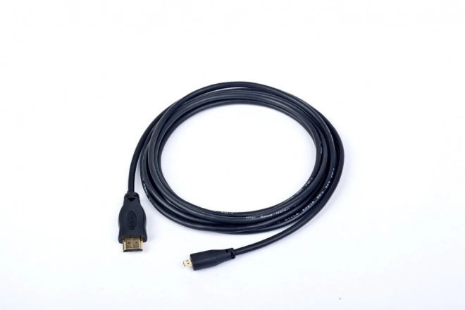Kabel HDMI do HDMI Micro v2.0 1,8M z pozłacanymi końcówkami