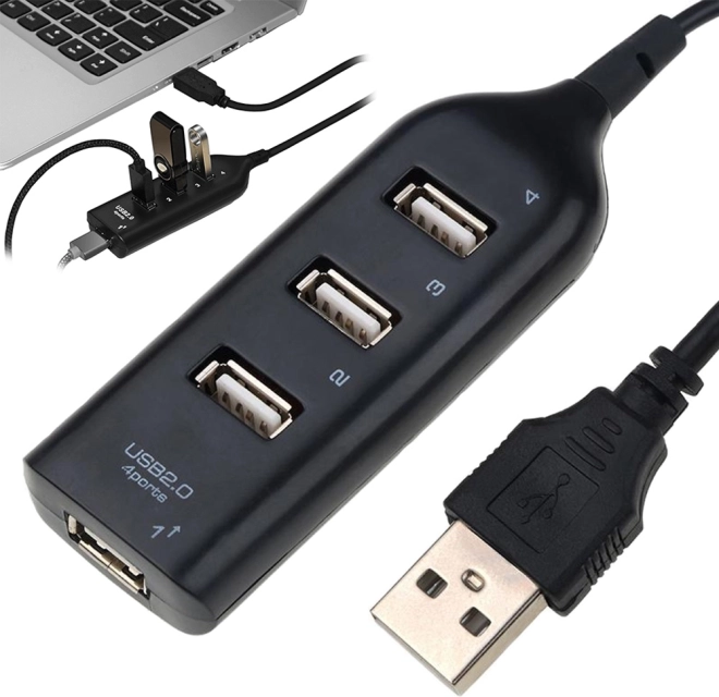 Hub USB 4 porty USB 2.0