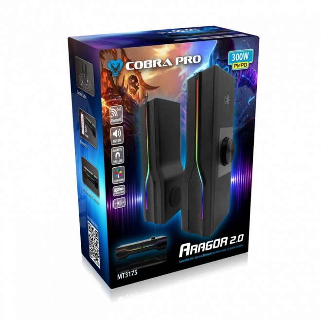 Gamingowy soundbar Bluetooth Cobra Pro Aragor 2.0