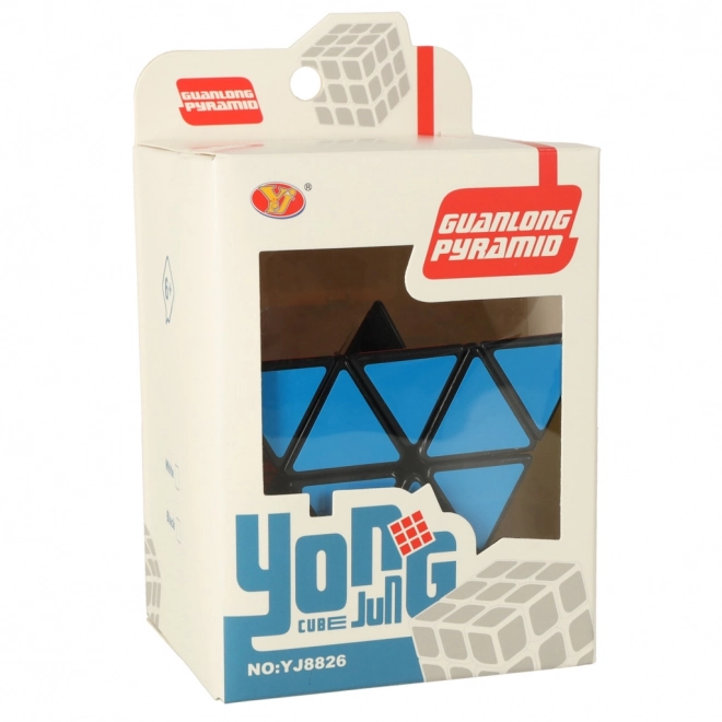 Gra logiczna PYRAMINX kostka do układania 9,7 cm