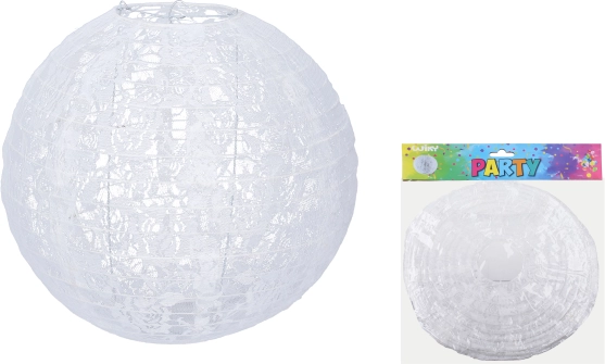 Lampion kula Kwiat 30 cm