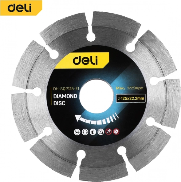 Diamentowa tarcza tnąca Deli Tools 125 mm