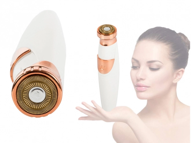 Epilator do twarzy i delikatny trymer do ciała