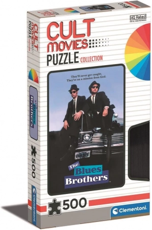 Puzzle CLEMENTONI Cult Movies: Blues Brothers 500 elementów