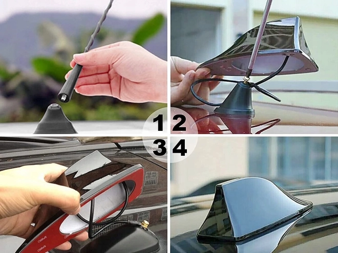 Antena FM Płetwa Rekina - Audi, BMW, Ford, Opel, VW