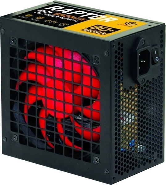 Zasilacz Rebeltec Raptor 600W Bronze 80+