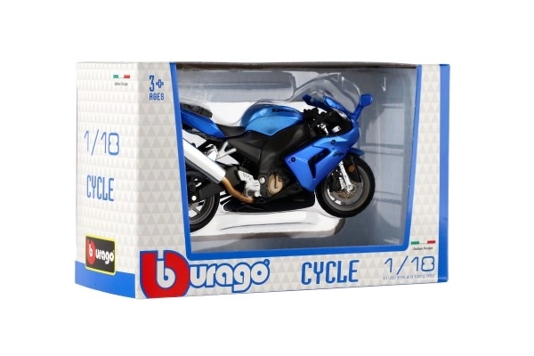 Motocykl Bburago 1:18, różne rodzaje