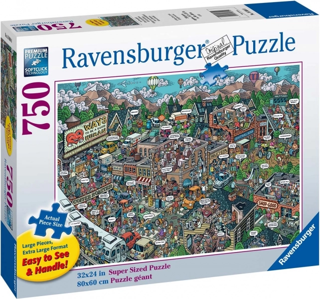 Ravensburger puzzle Akty dobroci 750 elementów