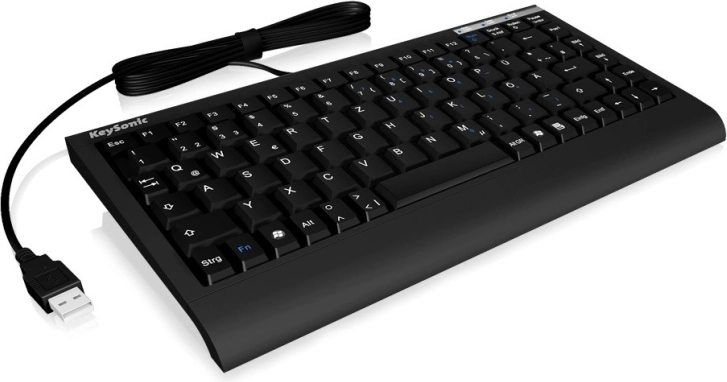 Mini klawiatura PS/2 + USB z układem US