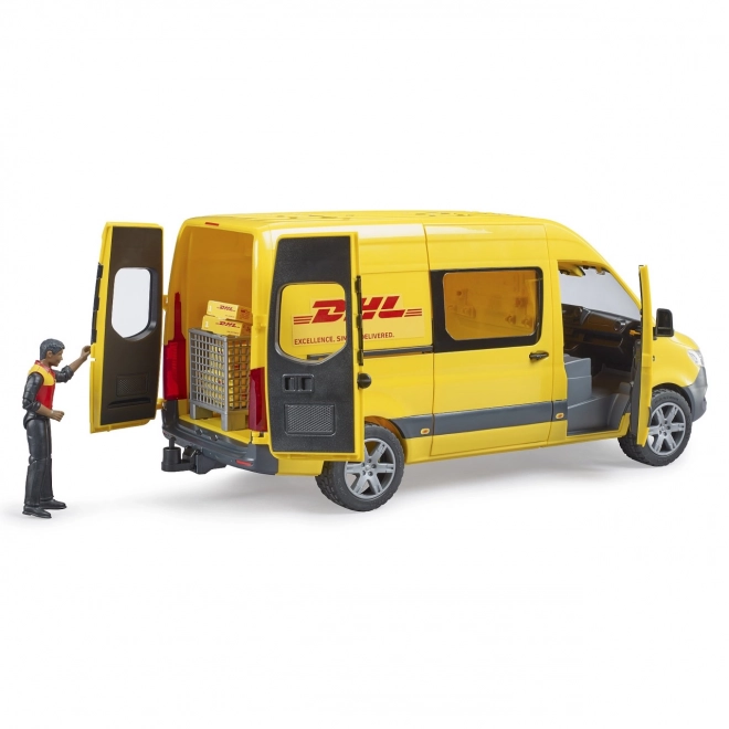 Bruder Mercedes-Benz Sprinter DHL z kierowcą