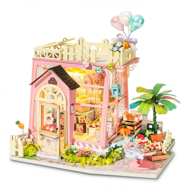 Imprezowy kurort - DIY miniaturowy domek dla lalek