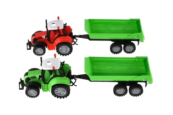 Traktor z przyczepą dla dzieci