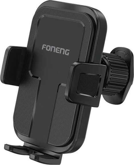 Uchwyt telefonu FONENG CP115 do kratki nawiewu (czarny)