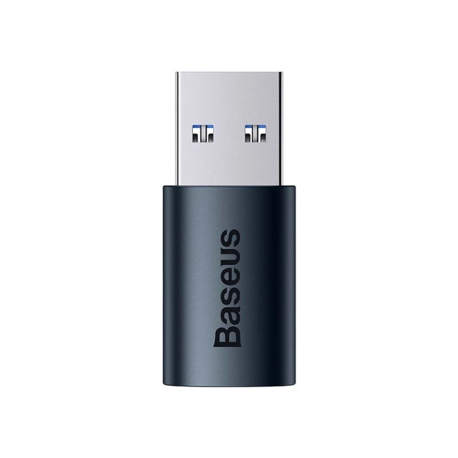 Adapter Baseus USB-A na USB-C – Niebieski