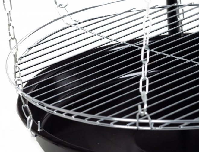 Grill ogrodowy Ogrodowy grill kominkowy z rusztem na trójnogu