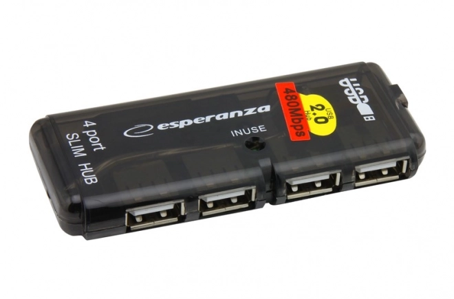 Rozdzielacz USB Esperanza 4 Porty 2.0