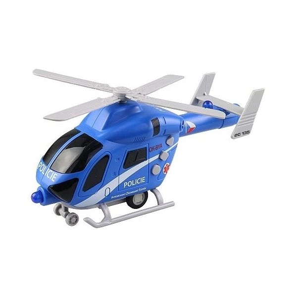 Policyjny helikopter z polskim głosem i efektami świetlnymi