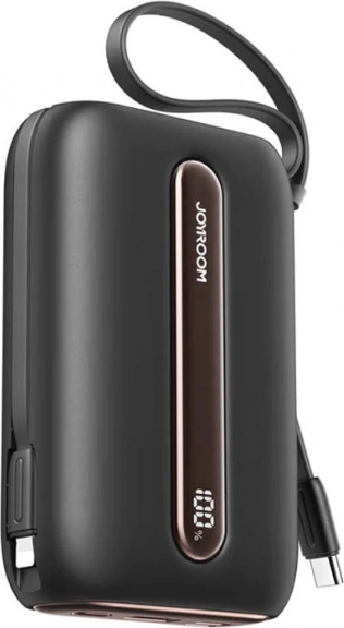 Powerbank Joyroom 10000 mAh z szybkim ładowaniem 22,5 W (czarna)