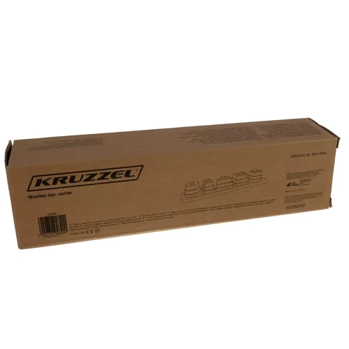 Kruzzel drewniany sorter puzzle 22492