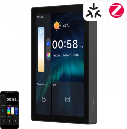 Przejrzysty 4,7" ekran dotykowy