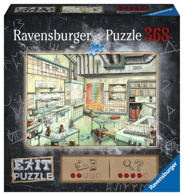Ravensburger puzzle Exit: laboratorium 368 elementów