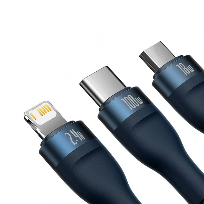 Kabel ładujący Baseus 3w1 z szybkim ładowaniem