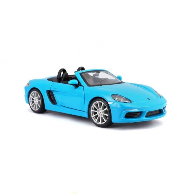 Bburago 1:24 Porsche 718 Boxster Niebieski