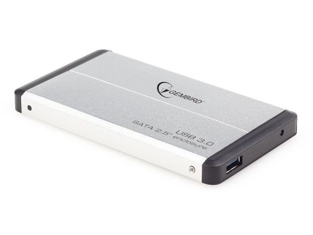 Kieszonkowy zewnętrzny HDD 2.5'' Sata USB 3.0 srebrny