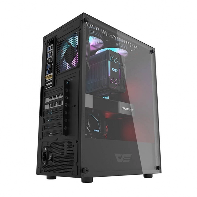 Obudowa komputerowa Darkflash DK100 (czarna)