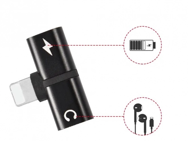Adapter Lightning dla iPad i iPhone 2 w 1